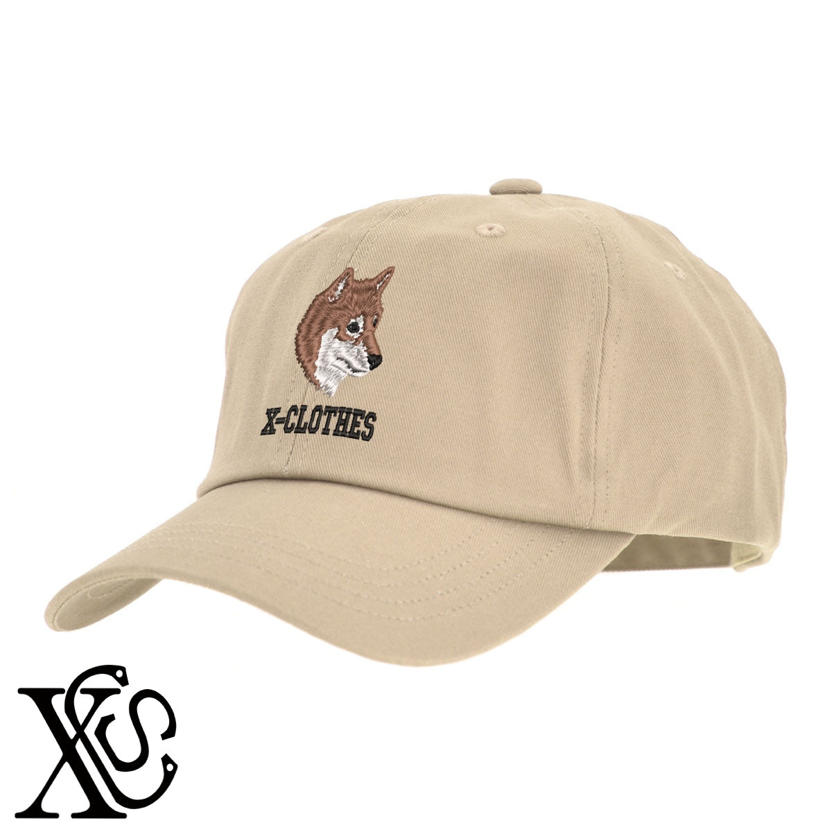 柴犬7柄 刺繍 綿 帽子 キャップ メンズ レディース でかい 大きいサイズ 子供 キッズ【X-CLOTHES】オリジナル グッズ 刺繍 ワンポイント 雑貨【b BLK、NVYデニム】【g WHT、BEG】 【1各種動物-犬類】