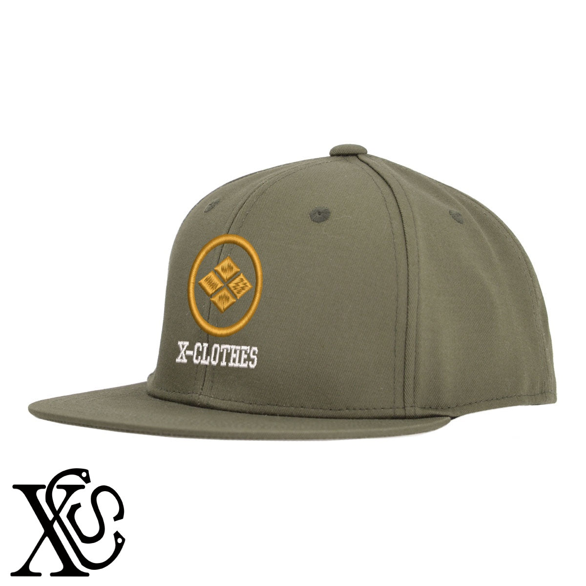 17丸に割り菱柄 刺繍 綿 帽子 ベースボールキャップ バイカラー メンズ レディース コットン フラットバイザー 平ツバ BBキャップ ストリート系 ヒップホップ【X-CLOTHES】オリジナル グッズ 刺繍 ワンポイント 雑貨【b BLK、BLK-GRY、OLV】【g L-GRY、LGRY-NVY、WHT-BLK】 【7家紋お祝-家紋1-40】