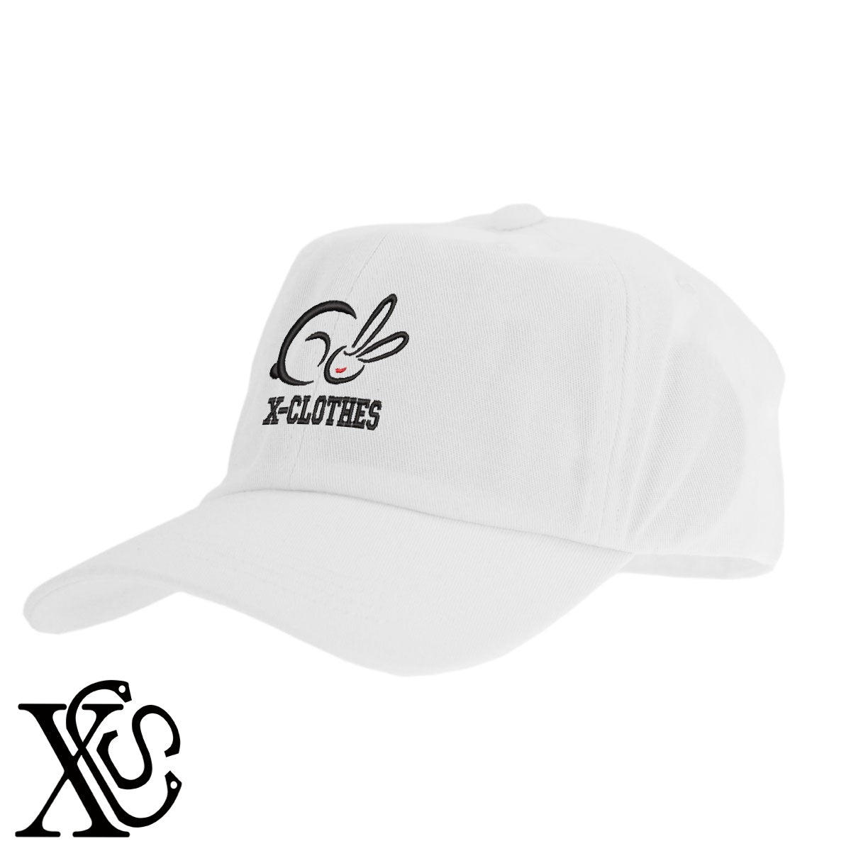 ウサギ14柄 刺繍 綿 帽子 キャップ メンズ レディース でかい 大きいサイズ 子供 キッズ【X-CLOTHES】オリジナル グッズ 刺繍 ワンポイント 雑貨【b  BLK、NVYデニム】【g WHT、BEG】 【1各種動物-小動物】