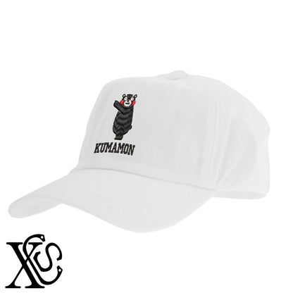 くまモン18柄 刺繍 綿 帽子 キャップ メンズ レディース でかい 大きいサイズ 子供 キッズ【X-CLOTHES】オリジナル グッズ 刺繍 ワンポイント 雑貨【b  BLK、NVYデニム】【g WHT、BEG】 【4くまモン-A】