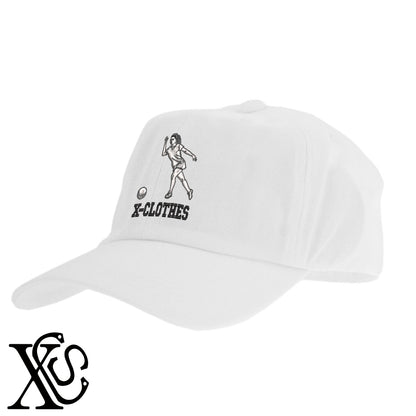 ボーリング9柄 刺繍 綿 帽子 キャップ メンズ レディース でかい 大きいサイズ 子供 キッズ【X-CLOTHES】オリジナル グッズ 刺繍 ワンポイント 雑貨【b  BLK、NVYデニム】【g WHT、BEG】 【8競技音楽-ボーリング】