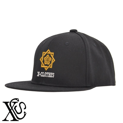 坂本龍馬2柄 刺繍 綿 帽子 ベースボールキャップ バイカラー メンズ レディース コットン フラットバイザー 平ツバ BBキャップ ストリート系 ヒップホップ【X-CLOTHES】オリジナル グッズ 刺繍 ワンポイント 雑貨【b BLK、BLK-GRY、OLV】【g L-GRY、LGRY-NVY、WHT-BLK】 【7家紋お祝-歴史上人物】