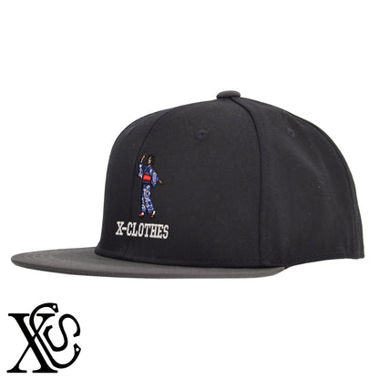 郡上踊り3柄 刺繍 綿 帽子 ベースボールキャップ バイカラー メンズ レディース コットン フラットバイザー 平ツバ BBキャップ ストリート系 ヒップホップ【X-CLOTHES】オリジナル グッズ 刺繍 ワンポイント 雑貨【b BLK、BLK-GRY、OLV】【g L-GRY、LGRY-NVY、WHT-BLK】 【8競技音楽-伝統】
