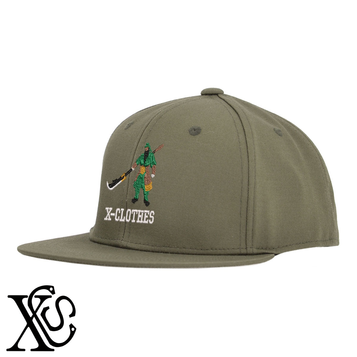 関羽3柄 刺繍 綿 帽子 ベースボールキャップ バイカラー メンズ レディース コットン フラットバイザー 平ツバ BBキャップ ストリート系 ヒップホップ【X-CLOTHES】オリジナル グッズ 刺繍 ワンポイント 雑貨【b BLK、BLK-GRY、OLV】【g L-GRY、LGRY-NVY、WHT-BLK】 【9趣味料理-人物】