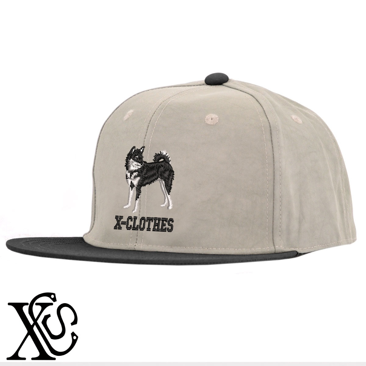 柴犬11柄 刺繍 撥水加工 軽量 帽子 ベースボールキャップ バイカラー メンズ レディース ナイロン フラットバイザー 平ツバ BBキャップ ストリート系 ヒップホップ【X-CLOTHES】オリジナル グッズ 刺繍 ワンポイント 雑貨【b BLK、BK-CGY、OLV】【g GRE-NV、L-GY、LGY-BK】 【10犬猫図鑑-犬図鑑-D】