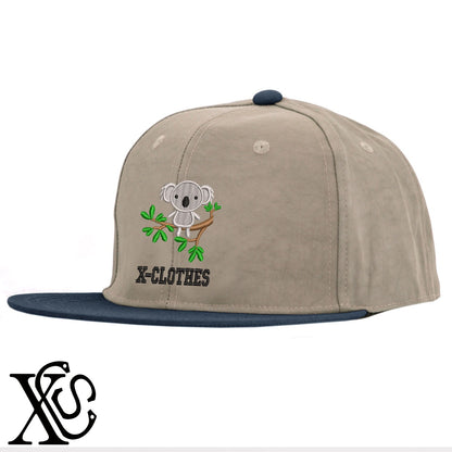 コアラ8柄 刺繍 撥水加工 軽量 帽子 ベースボールキャップ バイカラー メンズ レディース ナイロン フラットバイザー 平ツバ BBキャップ ストリート系 ヒップホップ【X-CLOTHES】オリジナル グッズ 刺繍 ワンポイント 雑貨【b BLK、BK-CGY、OLV】【g GRE-NV、L-GY、LGY-BK】 【1各種動物-小動物】
