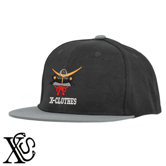 上杉謙信-兜2柄 刺繍 撥水加工 軽量 帽子 ベースボールキャップ バイカラー メンズ レディース ナイロン フラットバイザー 平ツバ BBキャップ ストリート系 ヒップホップ【X-CLOTHES】オリジナル グッズ 刺繍 ワンポイント 雑貨【b BLK、BK-CGY、OLV】【g GRE-NV、L-GY、LGY-BK】 【7家紋お祝-兜】