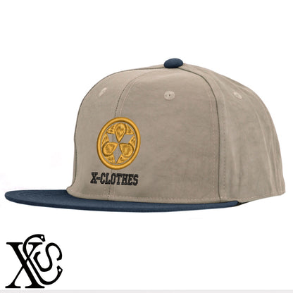 23丸に九枚笹柄 刺繍 撥水加工 軽量 帽子 ベースボールキャップ バイカラー メンズ レディース ナイロン フラットバイザー 平ツバ BBキャップ ストリート系 ヒップホップ【X-CLOTHES】オリジナル グッズ 刺繍 ワンポイント 雑貨【b BLK、BK-CGY、OLV】【g GRE-NV、L-GY、LGY-BK】 【7家紋お祝-家紋1-40】