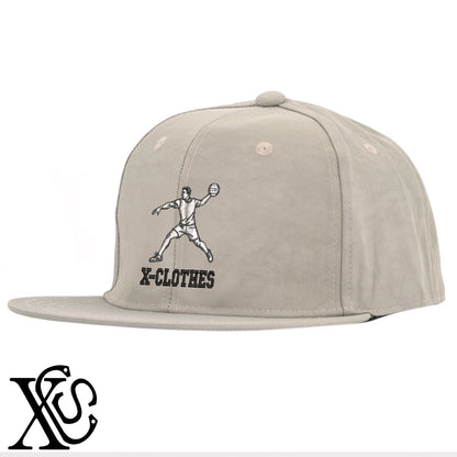 ドッチボール4柄 刺繍 撥水加工 軽量 帽子 ベースボールキャップ バイカラー メンズ レディース ナイロン フラットバイザー 平ツバ BBキャップ ストリート系 ヒップホップ【X-CLOTHES】オリジナル グッズ 刺繍 ワンポイント 雑貨【b BLK、BK-CGY、OLV】【g GRE-NV、L-GY、LGY-BK】 【8競技音楽-その他競技】