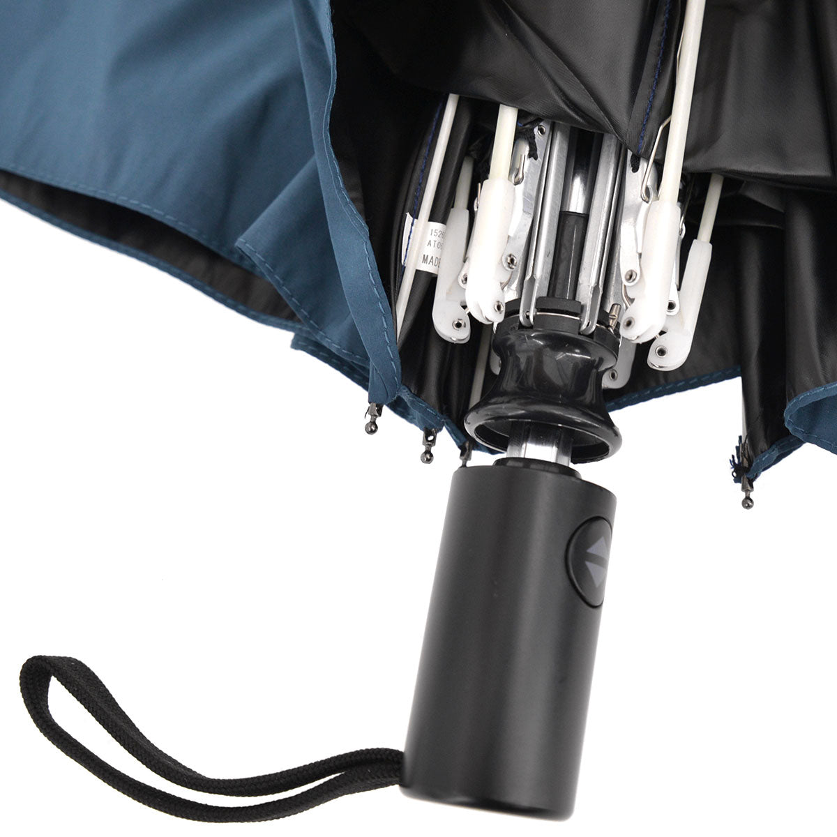 鶴4柄 刺繍 【形状記憶+自動開閉】 折りたたみ傘 レディース メンズ 55cm 晴雨兼用 UVカット99.9％ 一級遮光 遮熱 強風 耐風【X-CLOTHES】オリジナル グッズ 刺繍 ワンポイント 雑貨【b ブラック、スモークブルー】【g ライトグレー、オフホワイト】 【1各種動物-鳥類】