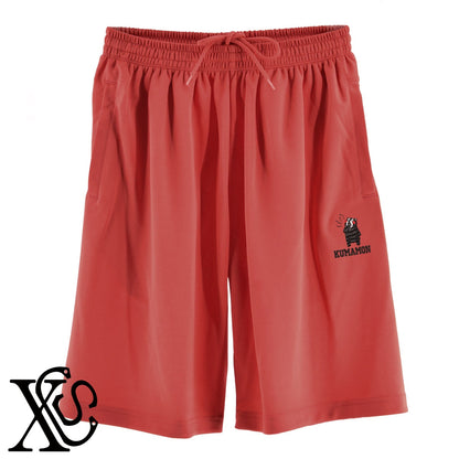 くまモン49柄 刺繍 4.4oz ドライ ハーフパンツ メンズ レディース ショートパンツ 大きいサイズあり【X-CLOTHES】オリジナル グッズ 刺繍 ワンポイント 雑貨【b  黒、31紺、32青、10赤、112ワイン、187灰】【g 白、34ターコイズ】 【4くまモン-A】