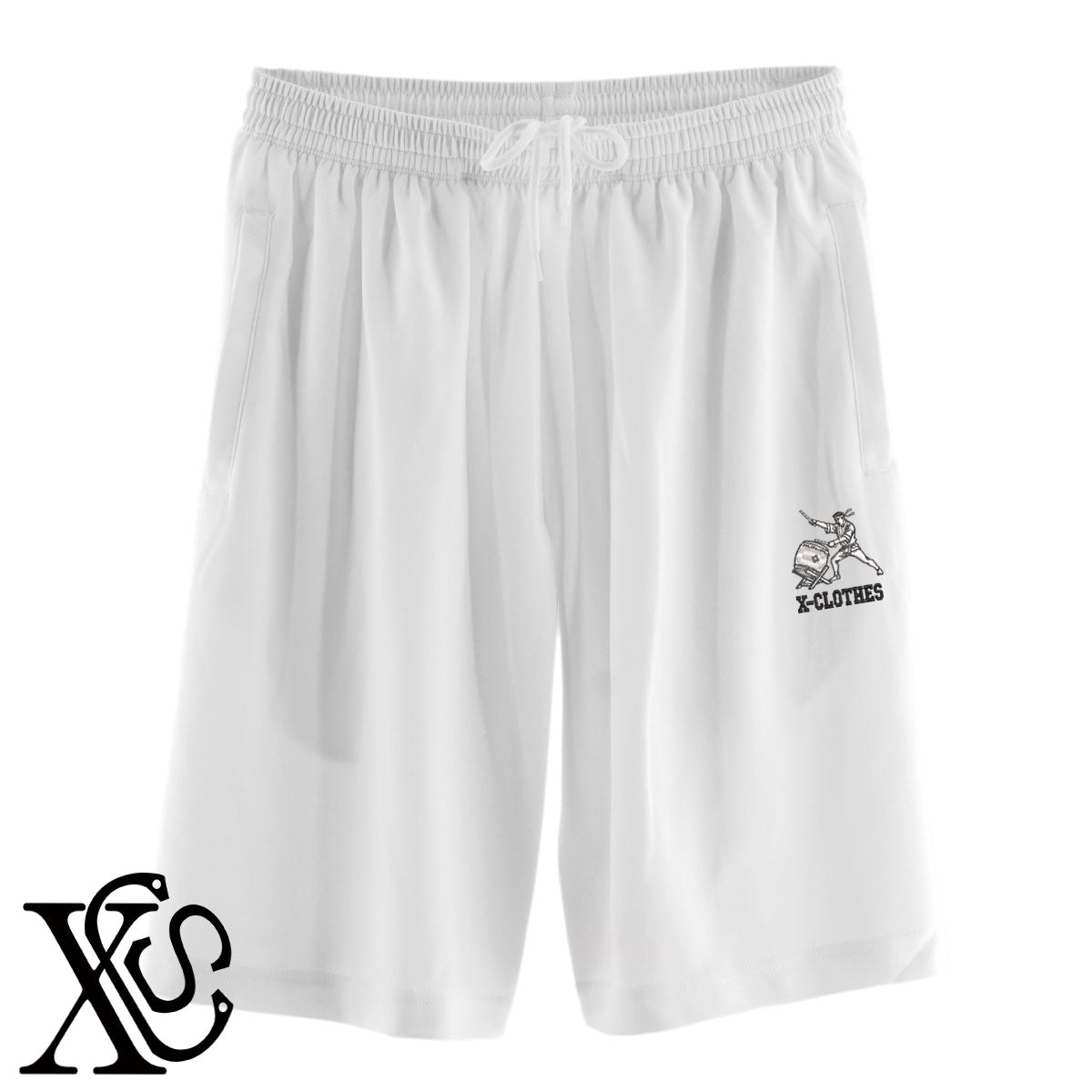 和太鼓13柄 刺繍 4.4oz ドライ ハーフパンツ メンズ レディース ショートパンツ 大きいサイズあり【X-CLOTHES】オリジナル グッズ 刺繍 ワンポイント 雑貨【b  黒、31紺、32青、10赤、112ワイン、187灰】【g 白、34ターコイズ】 【8競技音楽-伝統】