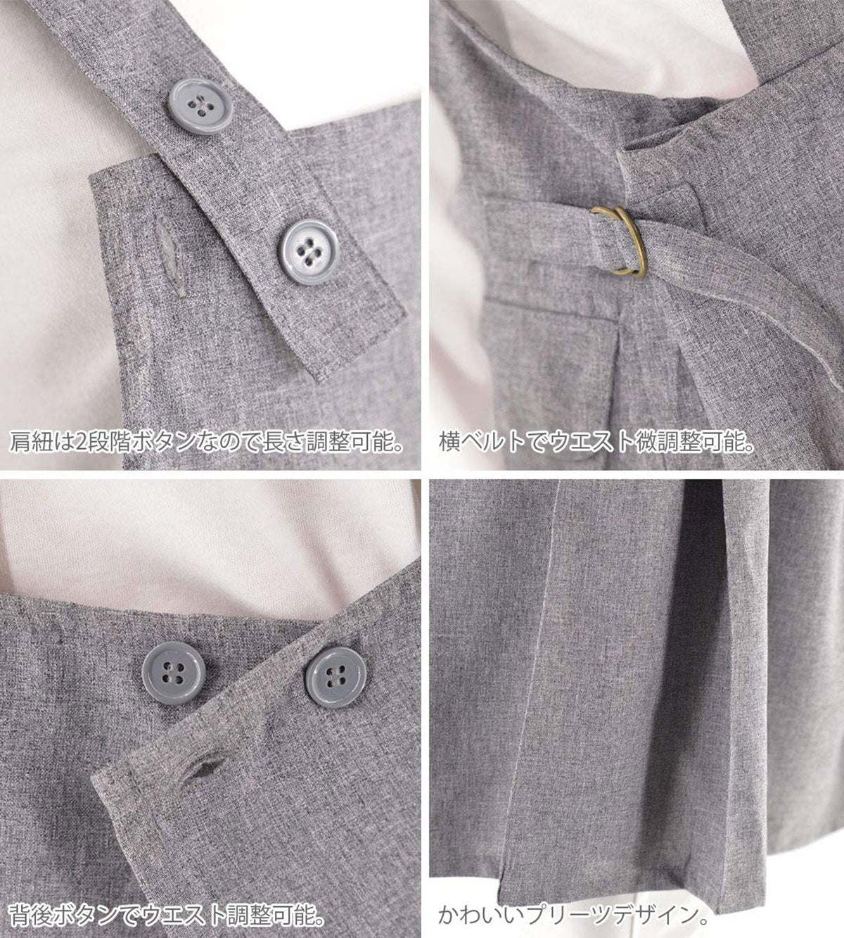 青海波2柄 刺繍 H型 フリル エプロン ワンピース レディース 撥水加工 裾プリーツ カフェ ノンアイロン 業務用 おしゃれ 飲食店 仕事用 サロン【X-CLOTHES】オリジナル グッズ 刺繍 ワンポイント 雑貨【b 杢ベージュ 杢グレー ブラック】 【7家紋お祝-伝統模様】