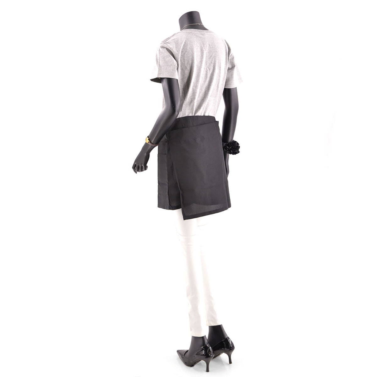 やまびこ2柄 刺繍 ショート丈 エプロン 腰巻 ギャルソン レディース メンズ 撥水加工 カフェ ノンアイロン 業務用 おしゃれ 飲食店 仕事用 サロン【X-CLOTHES】オリジナル グッズ 刺繍 ワンポイント 雑貨【b 杢ベージュ 杢グレー ブラック】 【2植物ロゴ-キャラクター】