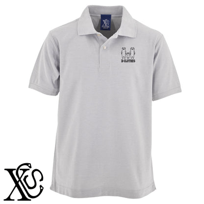 コアラ4柄 刺繍 5.3oz ドライ カノコ 半袖 ポロシャツ メンズ レディース 大きいサイズあり【X-CLOTHES】オリジナル グッズ 刺繍 ワンポイント 雑貨【b 黒 紺 赤 ワイン】【g 白 灰】 【1各種動物-小動物】