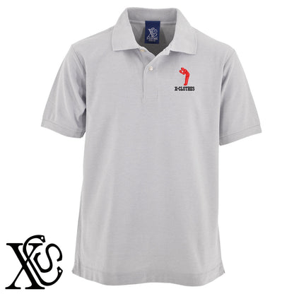 ボーリング3柄 刺繍 5.3oz ドライ カノコ 半袖 ポロシャツ メンズ レディース 大きいサイズあり【X-CLOTHES】オリジナル グッズ 刺繍 ワンポイント 雑貨【b 黒 紺 赤 ワイン】【g 白 灰】 【8競技音楽-ボーリング】