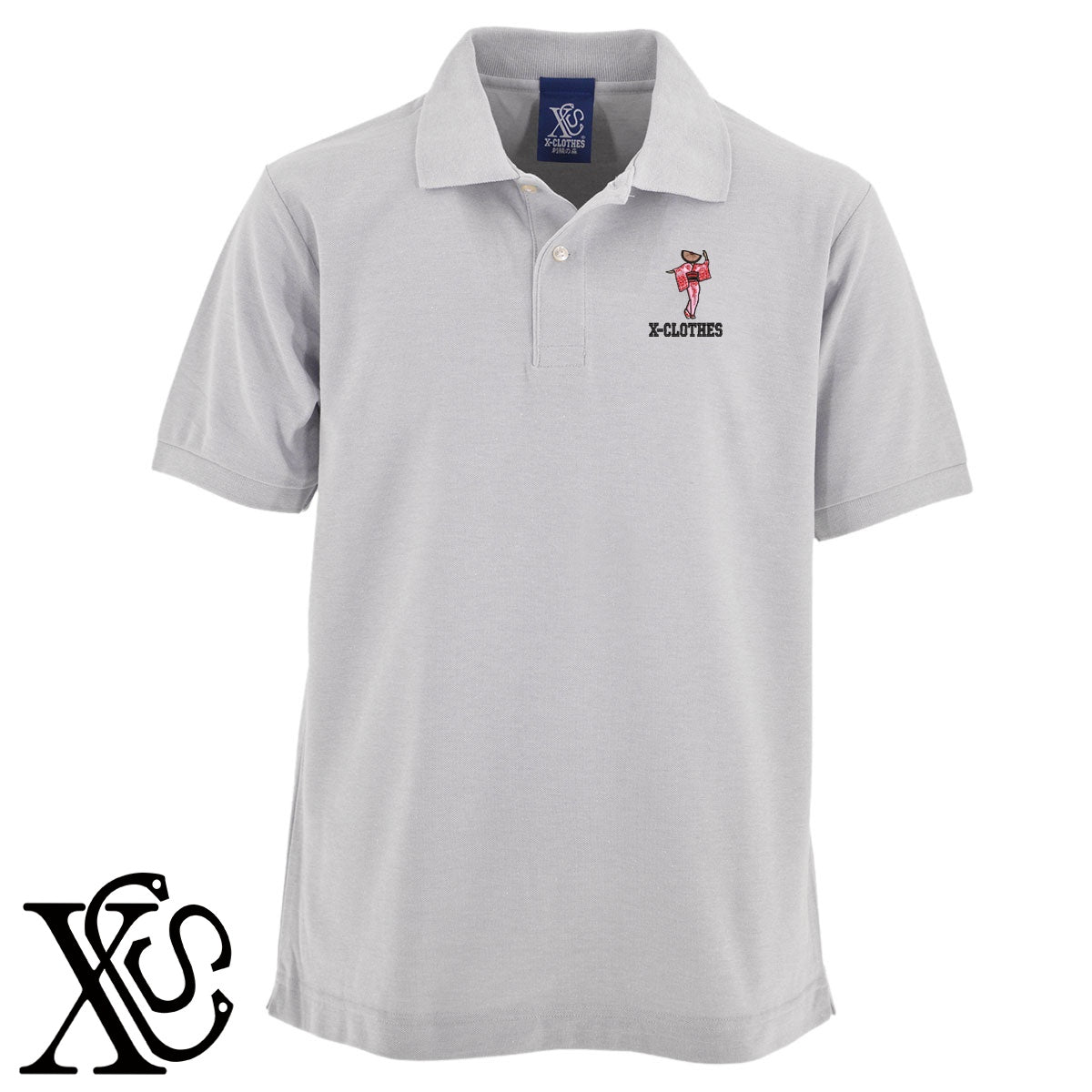 越中おわら踊り3柄 刺繍 5.3oz ドライ カノコ 半袖 ポロシャツ メンズ レディース 大きいサイズあり【X-CLOTHES】オリジナル グッズ 刺繍 ワンポイント 雑貨【b 黒 紺 赤 ワイン】【g 白 灰】 【8競技音楽-伝統】