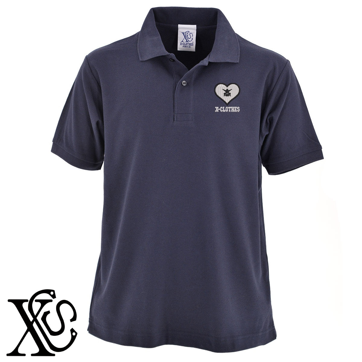 大相撲9柄 刺繍 5.3oz ドライ カノコ 半袖 ポロシャツ メンズ レディース 大きいサイズあり【X-CLOTHES】オリジナル グッズ 刺繍 ワンポイント 雑貨【b 黒 紺 赤 ワイン】【g 白 灰】 【8競技音楽-大相撲】