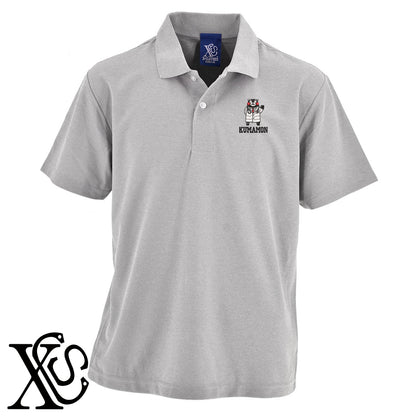 くまモン133柄 刺繍 4.7oz ドライ カノコ 半袖 ポロシャツ メンズ レディース 大きいサイズあり【X-CLOTHES】オリジナル グッズ 刺繍 ワンポイント 雑貨【b 2黒 86紺 69赤 72ワイン 84青】【g 白 6灰】 【4くまモン-B】