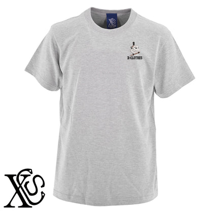 シマエナガ11柄 刺繍 5.6oz 綿100% 半袖 Tシャツ メンズ レディース カットソー 大きいサイズあり【X-CLOTHES】オリジナル グッズ 刺繍 ワンポイント 雑貨【b 黒 紺 ブルー 赤 ワイン】【g 白 灰】 【6動物鳥魚-シマエナガ】