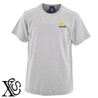オカメインコ3柄 刺繍 5.6oz 綿100% 半袖 Tシャツ メンズ レディース カットソー 大きいサイズあり【X-CLOTHES】オリジナル グッズ 刺繍 ワンポイント 雑貨【b 黒 紺 ブルー 赤 ワイン】【g 白 灰】 【6動物鳥魚-文鳥インコ】