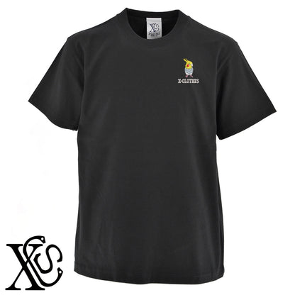 オカメインコ4柄 刺繍 5.6oz 綿100% 半袖 Tシャツ メンズ レディース カットソー 大きいサイズあり【X-CLOTHES】オリジナル グッズ 刺繍 ワンポイント 雑貨【b 黒 紺 ブルー 赤 ワイン】【g 白 灰】 【6動物鳥魚-文鳥インコ】
