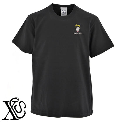 イワトビペンギン3柄 刺繍 5.6oz 綿100% 半袖 Tシャツ メンズ レディース カットソー 大きいサイズあり【X-CLOTHES】オリジナル グッズ 刺繍 ワンポイント 雑貨【b 黒 紺 ブルー 赤 ワイン】【g 白 灰】 【6動物鳥魚-野鳥】
