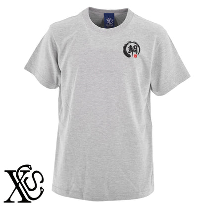 鯛3柄 刺繍 5.6oz 綿100% 半袖 Tシャツ メンズ レディース カットソー 大きいサイズあり【X-CLOTHES】オリジナル グッズ 刺繍 ワンポイント 雑貨【b 黒 紺 ブルー 赤 ワイン】【g 白 灰】 【6動物鳥魚-釣り魚】
