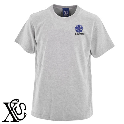 五つ千鳥2柄 刺繍 5.6oz 綿100% 半袖 Tシャツ メンズ レディース カットソー 大きいサイズあり【X-CLOTHES】オリジナル グッズ 刺繍 ワンポイント 雑貨【b 黒 紺 ブルー 赤 ワイン】【g 白 灰】 【7家紋お祝-伝統模様】