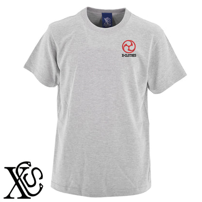 和太鼓19柄 刺繍 5.6oz 綿100% 半袖 Tシャツ メンズ レディース カットソー 大きいサイズあり【X-CLOTHES】オリジナル グッズ 刺繍 ワンポイント 雑貨【b 黒 紺 ブルー 赤 ワイン】【g 白 灰】 【8競技音楽-伝統】