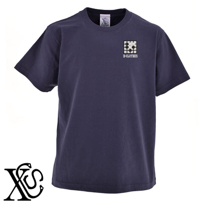 囲碁2柄 刺繍 5.6oz 綿100% 半袖 Tシャツ メンズ レディース カットソー 大きいサイズあり【X-CLOTHES】オリジナル グッズ 刺繍 ワンポイント 雑貨【b 黒 紺 ブルー 赤 ワイン】【g 白 灰】 【8競技音楽-娯楽】