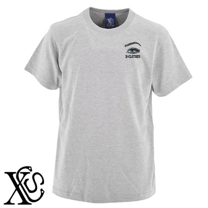 目3柄 刺繍 5.6oz 綿100% 半袖 Tシャツ メンズ レディース カットソー 大きいサイズあり【X-CLOTHES】オリジナル グッズ 刺繍 ワンポイント 雑貨【b 黒 紺 ブルー 赤 ワイン】【g 白 灰】 【9趣味料理-人物】