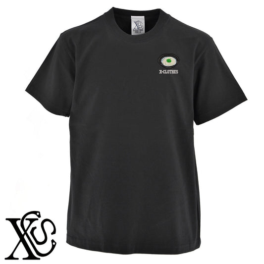 うどん3柄 刺繍 5.6oz 綿100% 半袖 Tシャツ メンズ レディース カットソー 大きいサイズあり【X-CLOTHES】オリジナル グッズ 刺繍 ワンポイント 雑貨【b 黒 紺 ブルー 赤 ワイン】【g 白 灰】 【9趣味料理-料理】
