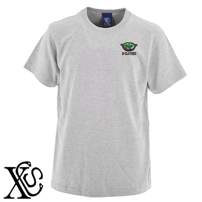 もつ鍋2柄 刺繍 5.6oz 綿100% 半袖 Tシャツ メンズ レディース カットソー 大きいサイズあり【X-CLOTHES】オリジナル グッズ 刺繍 ワンポイント 雑貨【b 黒 紺 ブルー 赤 ワイン】【g 白 灰】 【9趣味料理-料理】