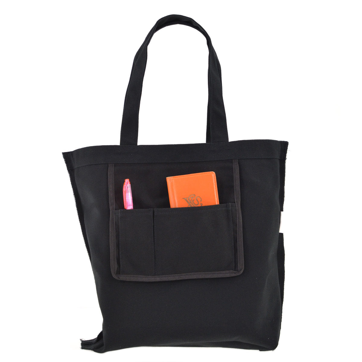 くまモン185柄 刺繍 キャンバス生地 A4 内ポケットあり トートバッグ メンズ レディース【X-CLOTHES】オリジナル グッズ 刺繍 ワンポイント 雑貨【b Black Camel】【g Natural Gray】 【4くまモン-B】